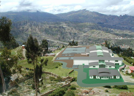 New school forCNJ, La Paz, Bolivia